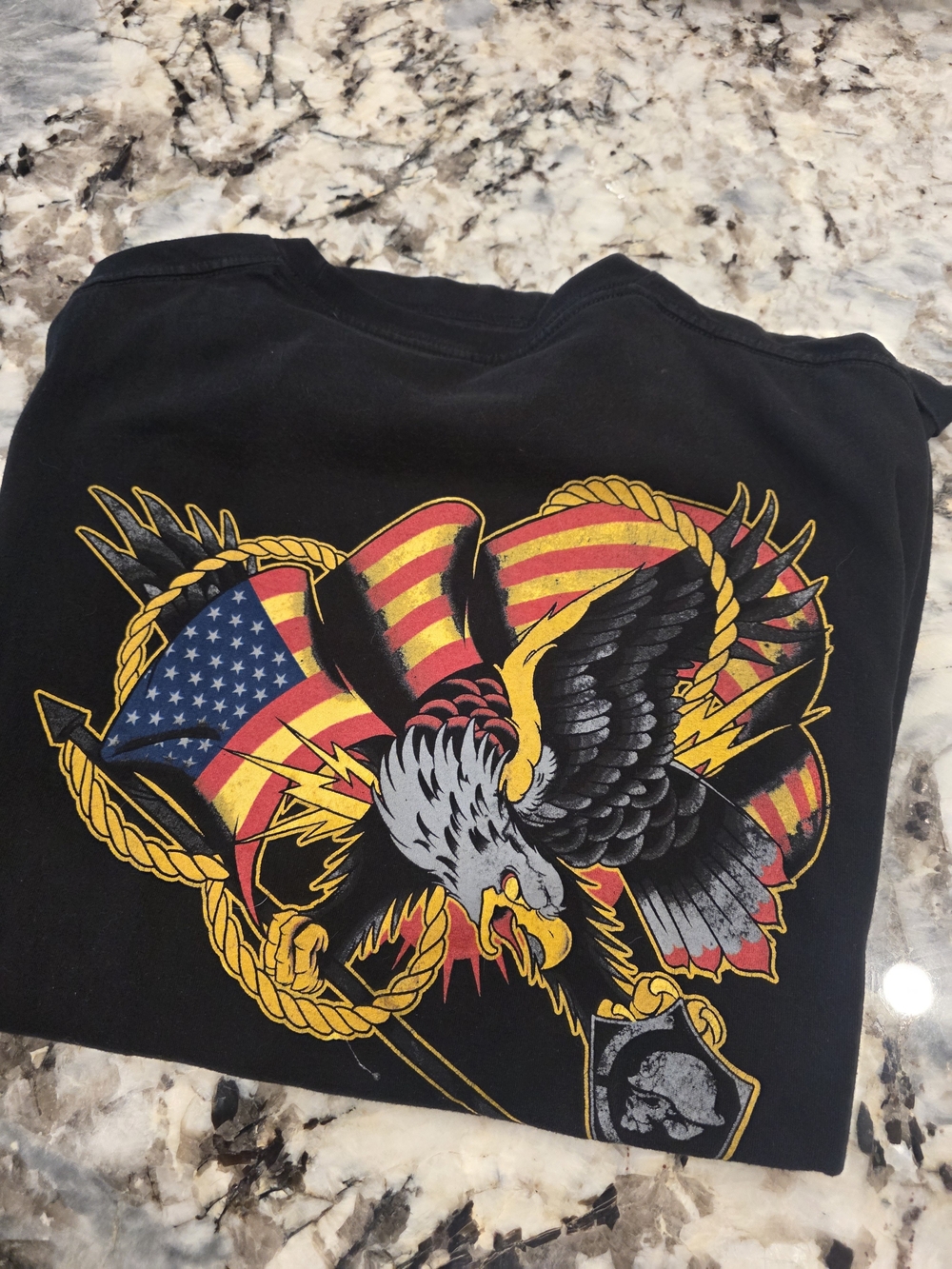 Metal Mulisha 2017 Eagle Tee - Patriotic Print